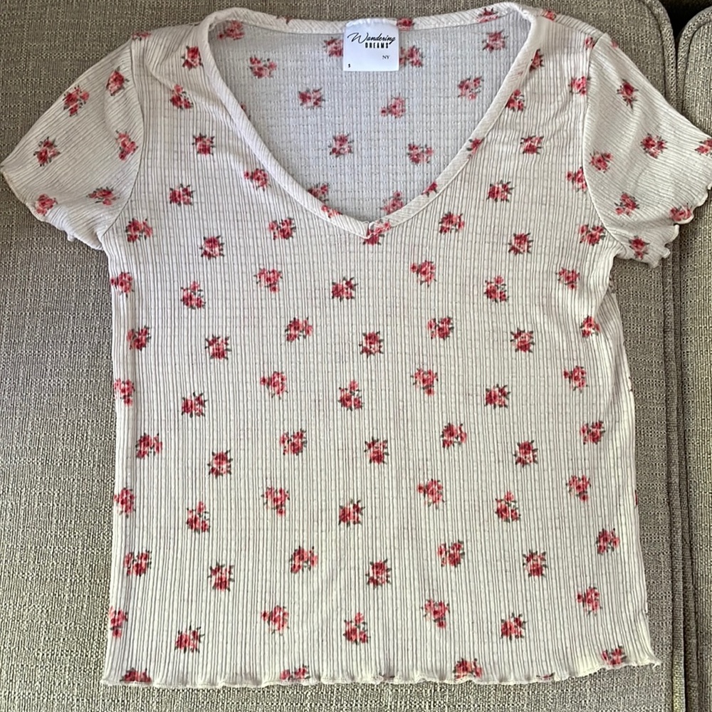 Wandering dreams NY flower shirt small